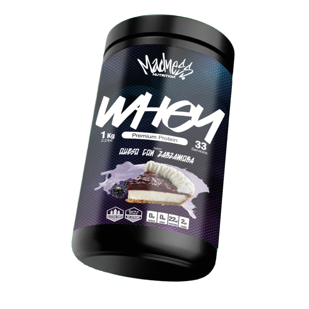 Whey Protein 1 Kg - Queso Zarzamora