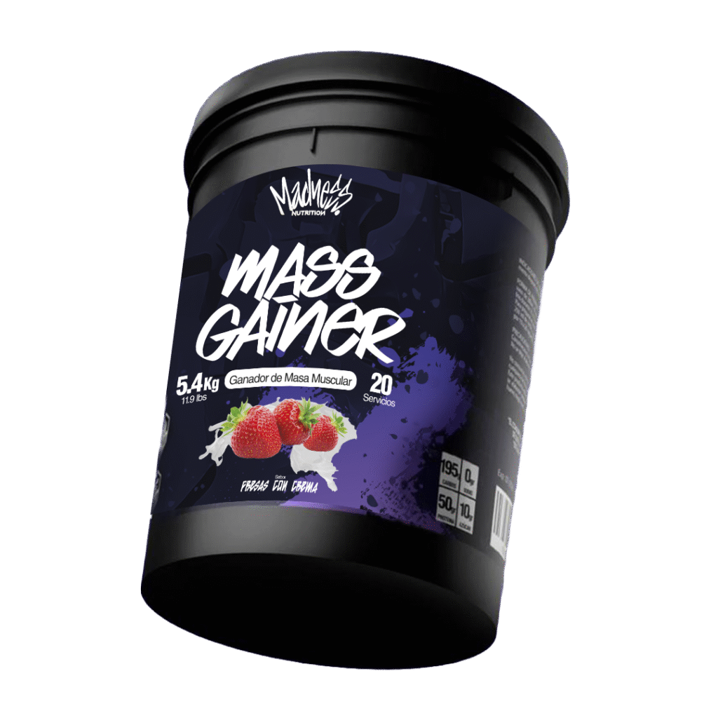 Mass Gainer 5.4 Kg - Fresa con crema
